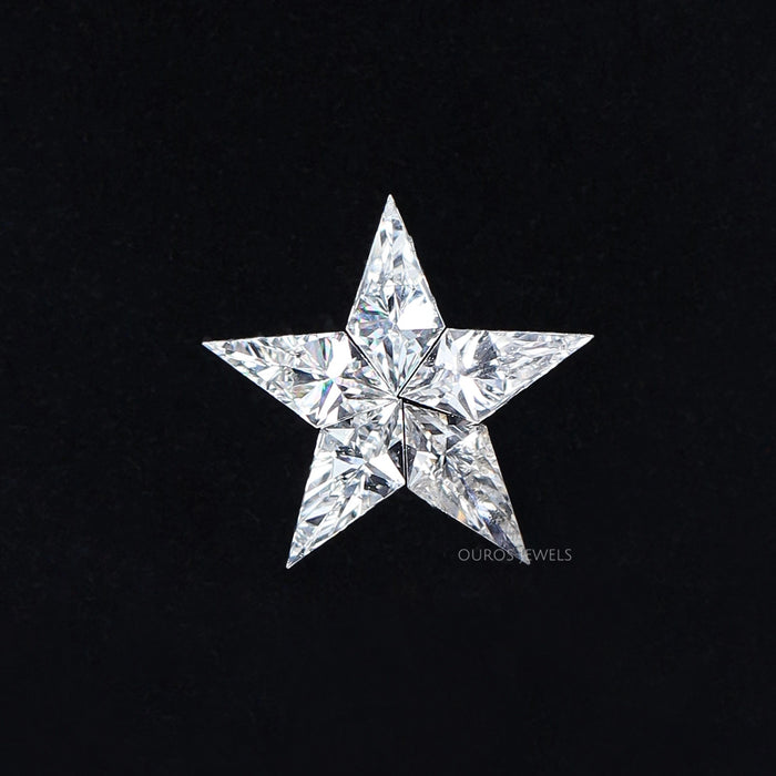 Star Pie Cut Lab Created Diamond