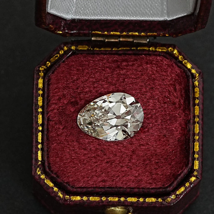 Old Mine Pear Cut Diamond Loose