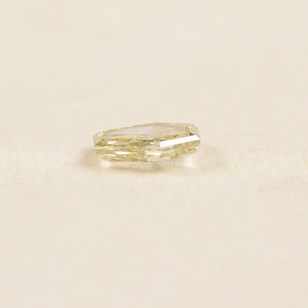 Calf Head Cut Yellow Lab Grown Diamond