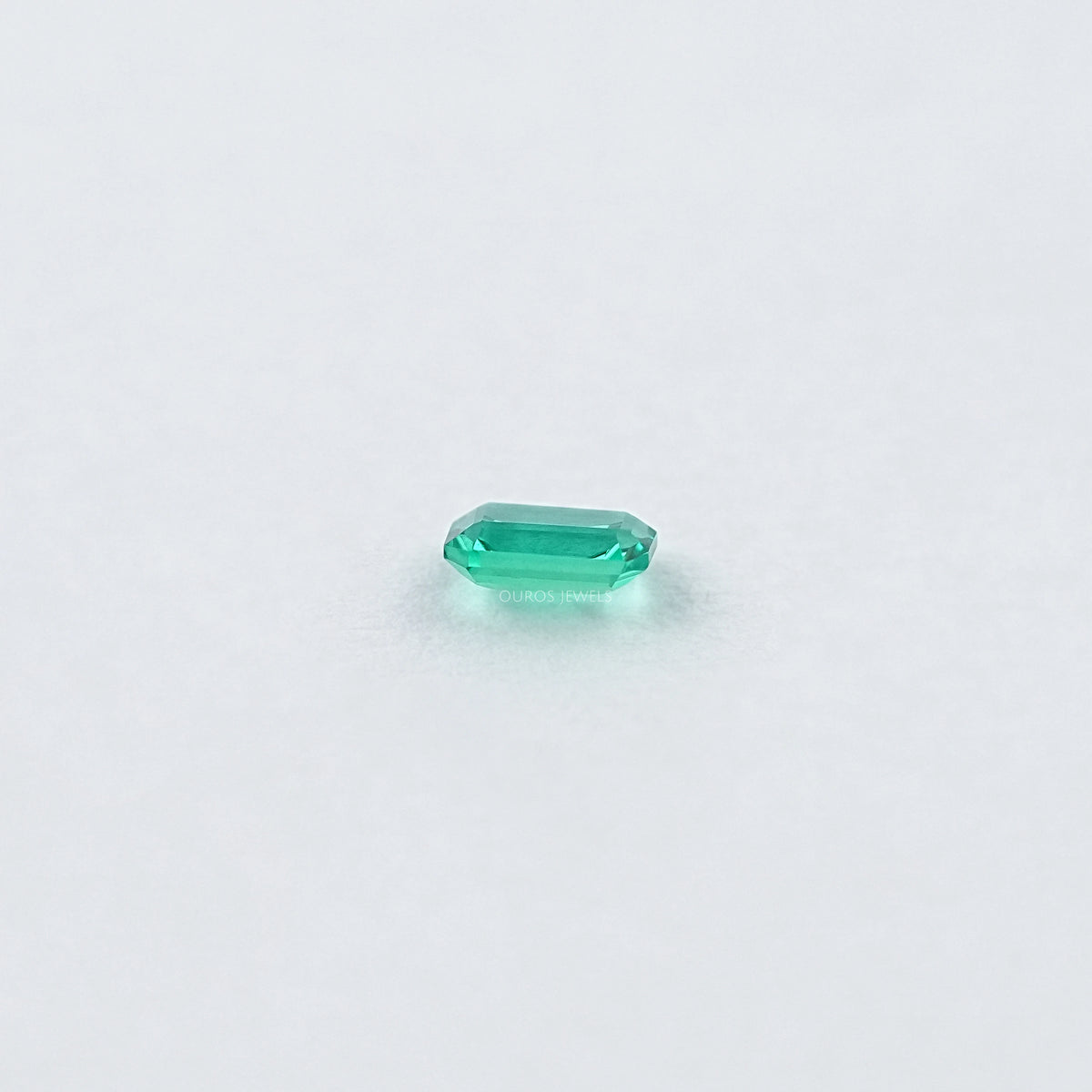 Emerald Cut Colombian Green Gemstone Loose