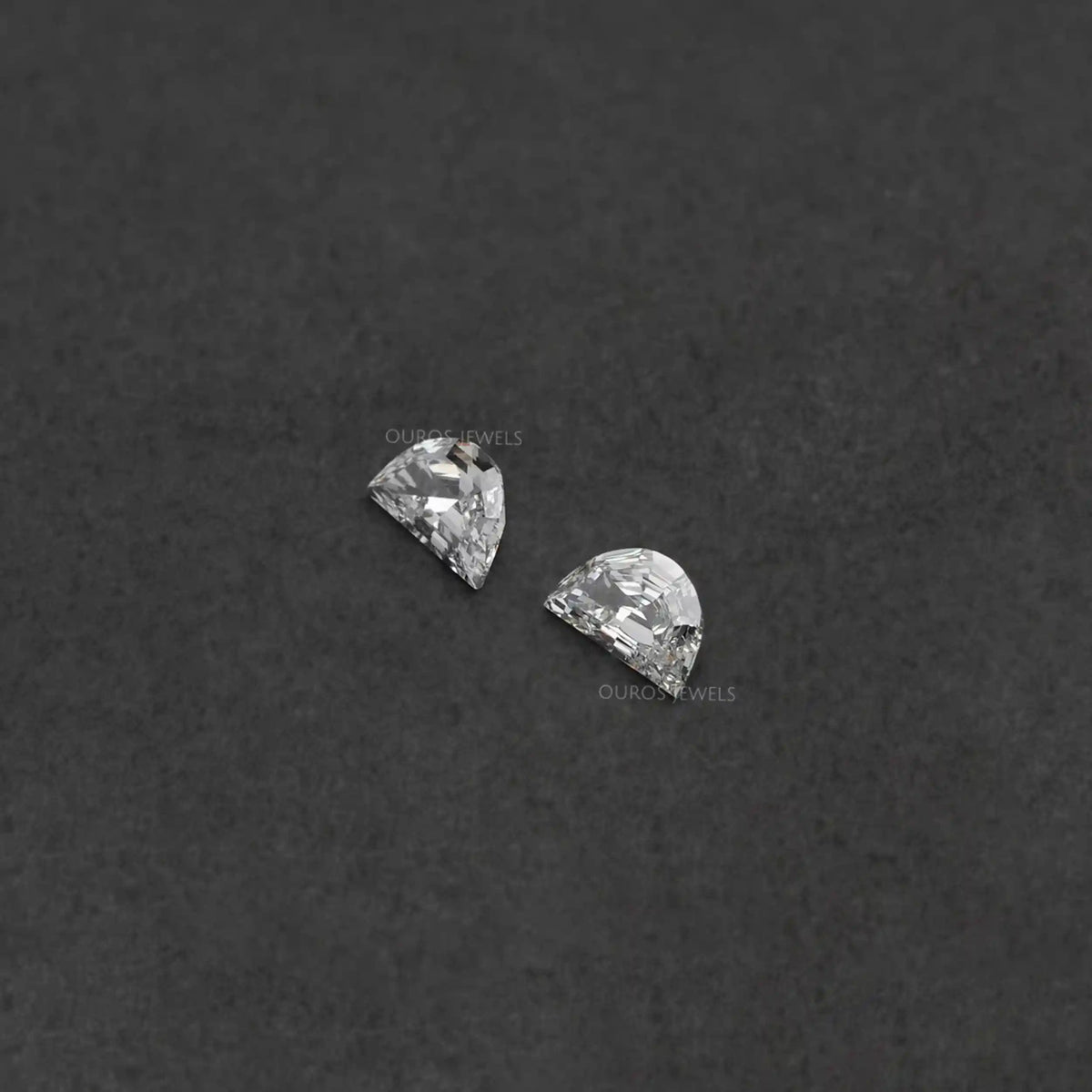 Half Moon Loose Diamond Pairs Loose