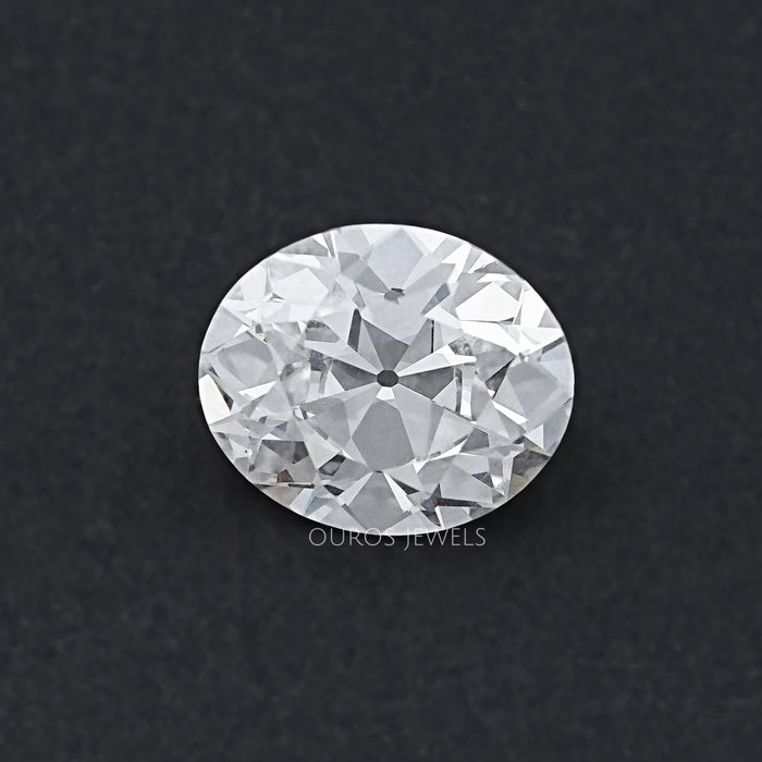 Old Mine Oval Cut Lab Grown Diamond