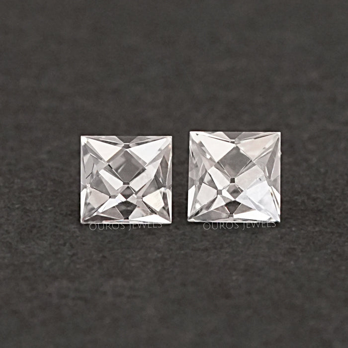 French Cut Loose Diamond Matching Pair