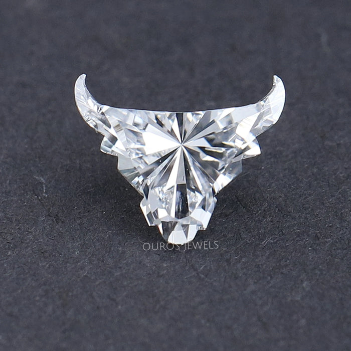 Antique Bull Face Shape Diamond
