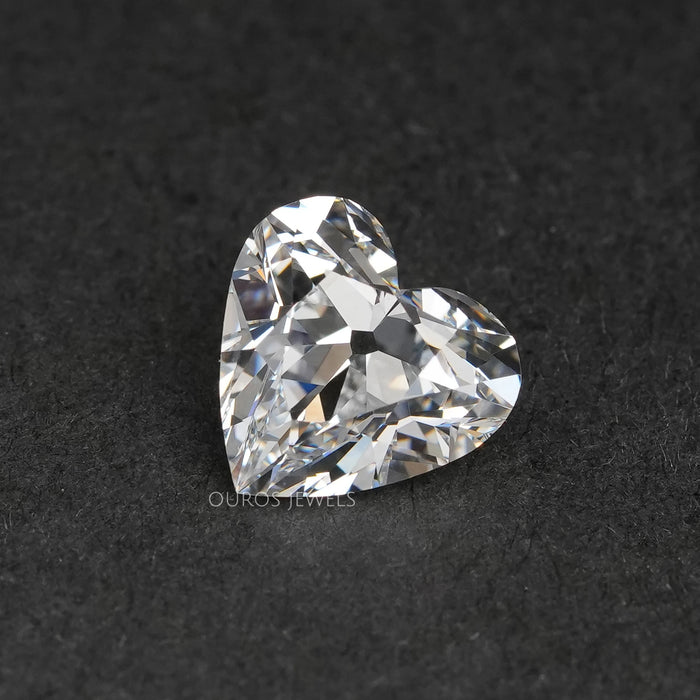 Vintage Heart Shaped loose Lab Grown Diamond