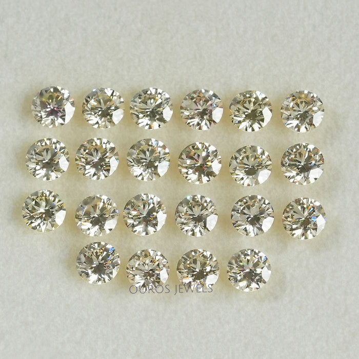 Fancy Yellow Round Lab Grown Diamonds