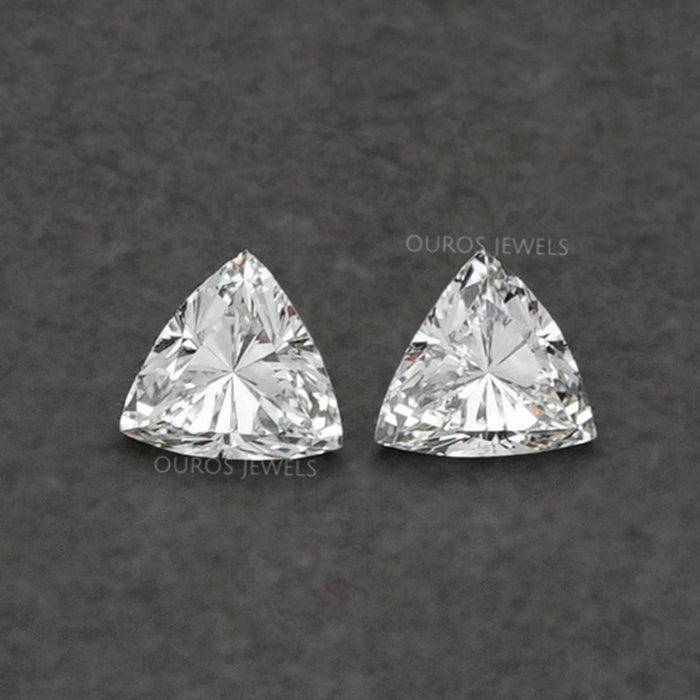 Trillion Cut Loose Lab Grown Diamond Pairs