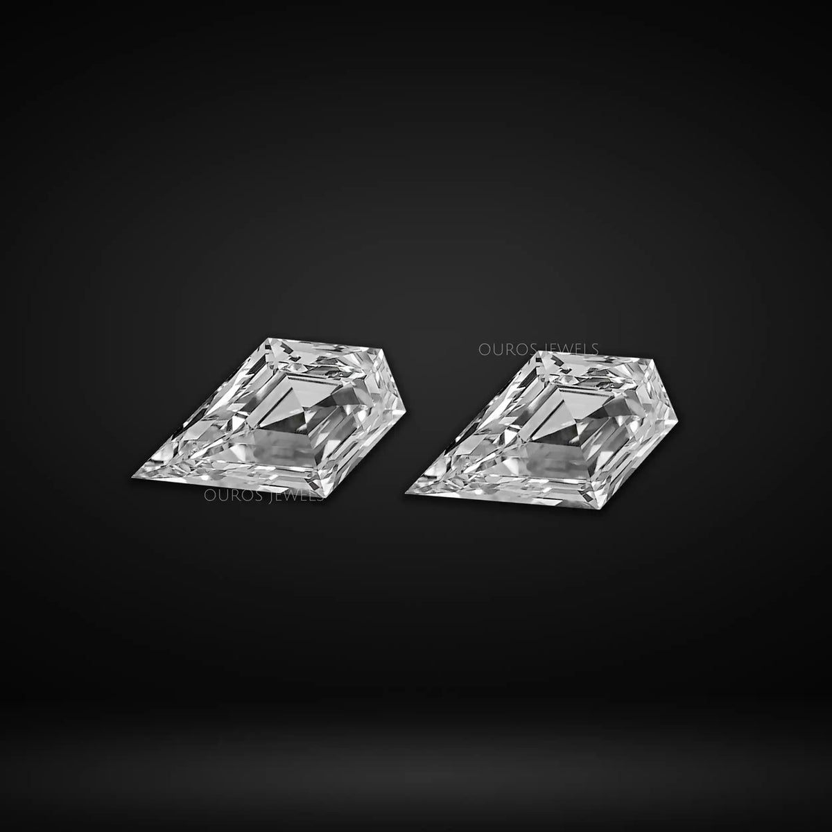 Arrow Cut Diamond Matching Pair Loose