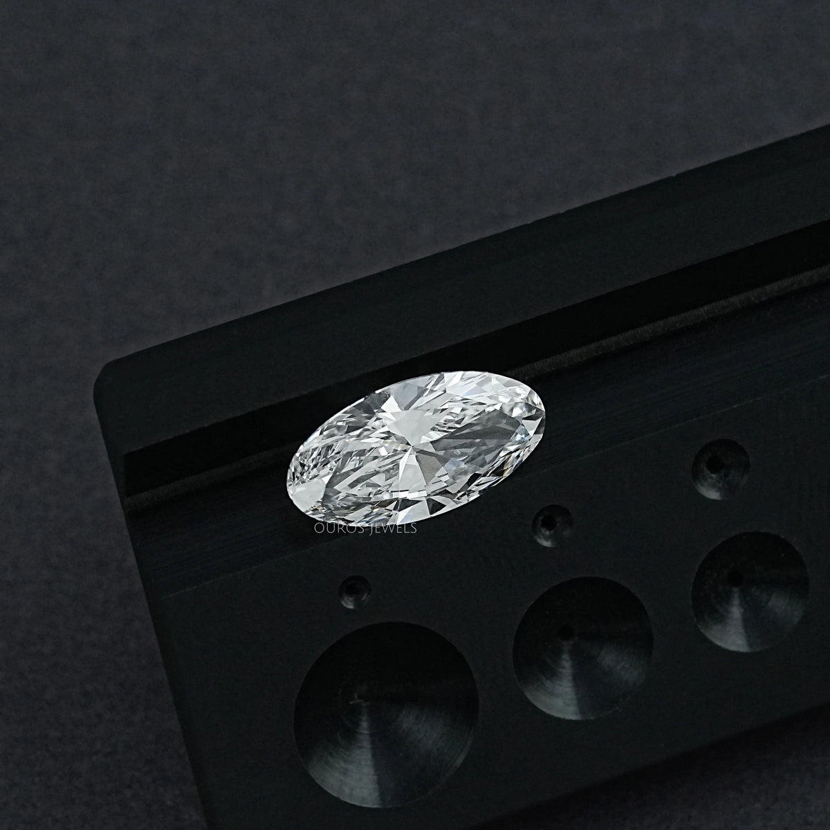 Moval Cut Lab Grown Loose Diamond Loose