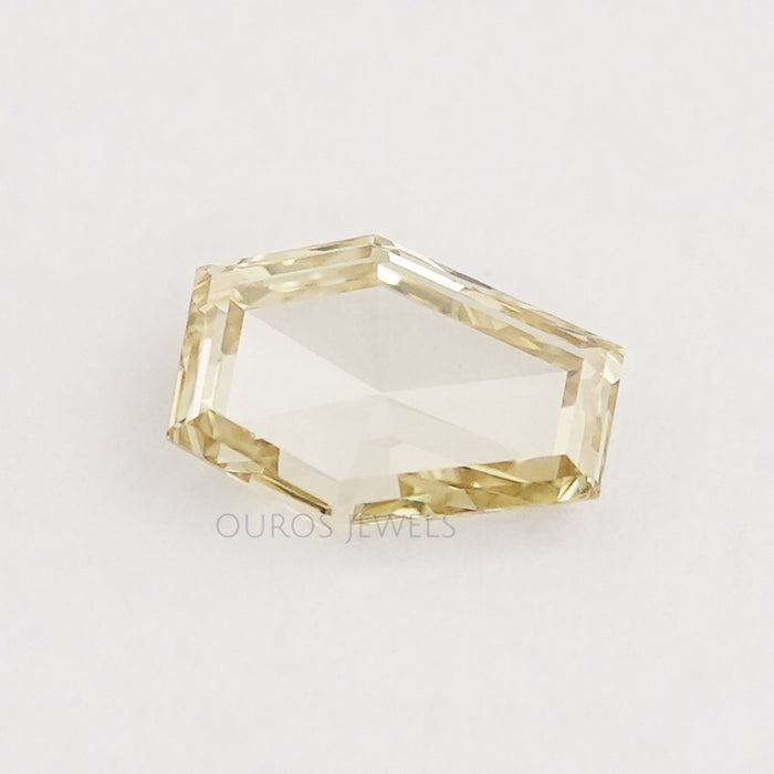 1.02 CT Calf Head Cut Yellow Diamond