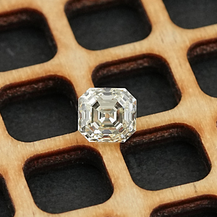 Old Mine Asscher Lab Grown Diamond
