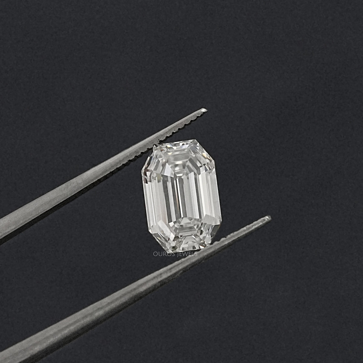 Old Mine Emerald Cut Lab Grown Loose Diamond Loose
