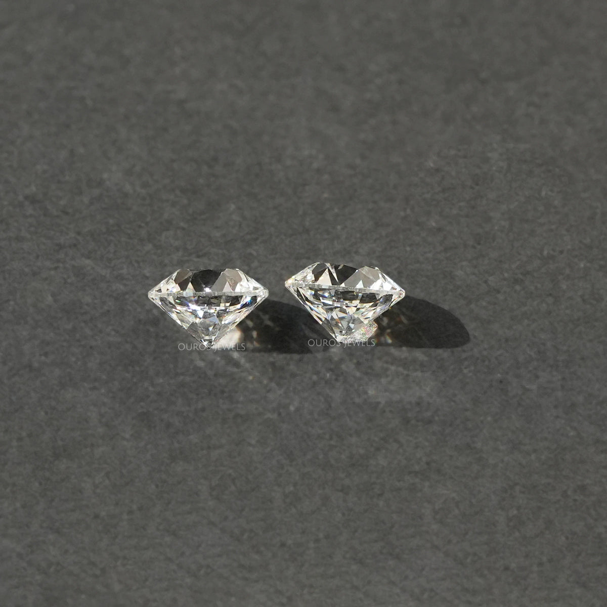 Old European Round Lab Diamond Pair Loose