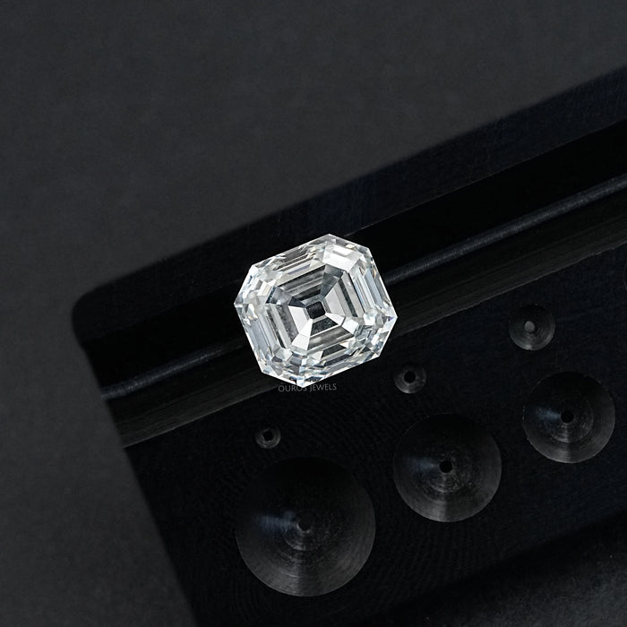 Old Mine Asscher Lab Grown Loose Diamond - 6.90 Carat