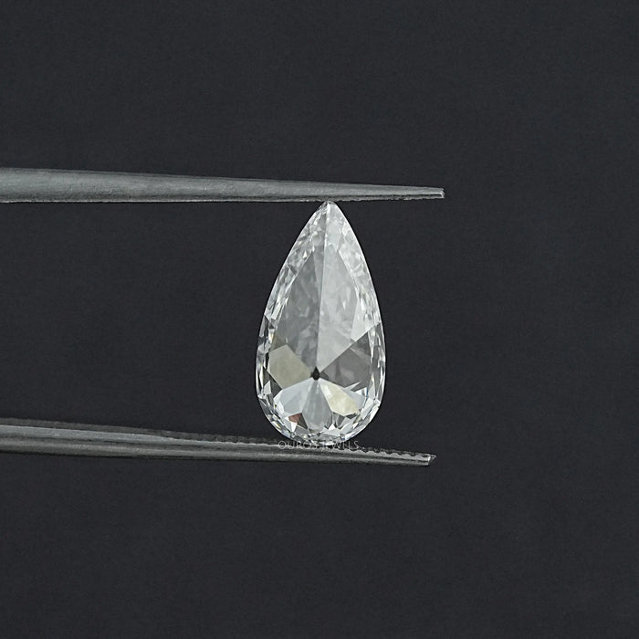 2.10 CT Old Mine Pear Cut Lab Grown Loose Diamond
