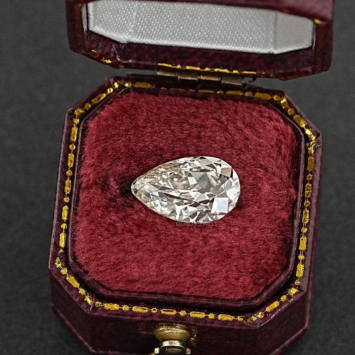 Pear Shape Old Cut Diamond
