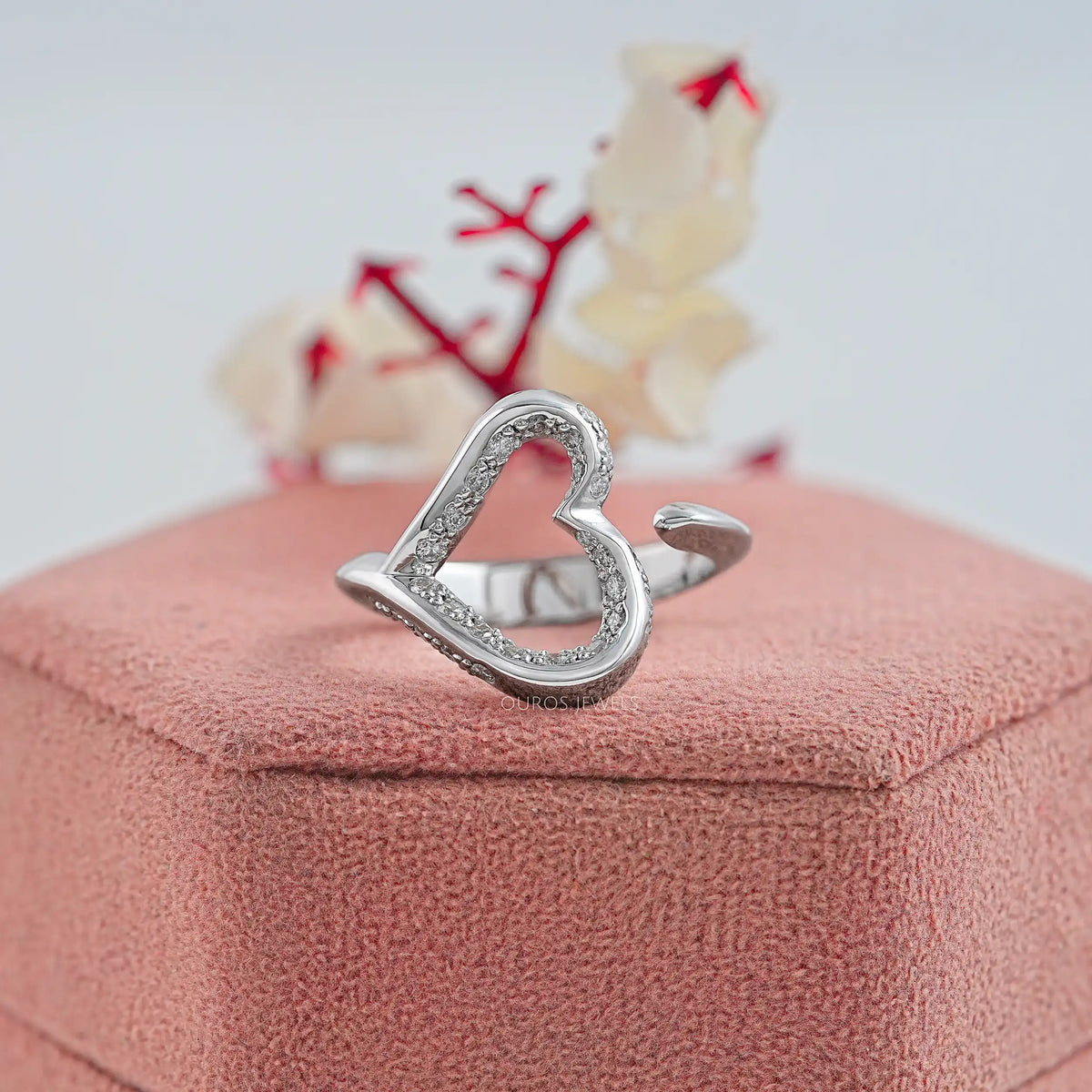 Open Heart Lab Diamond Cuff Ring Ring