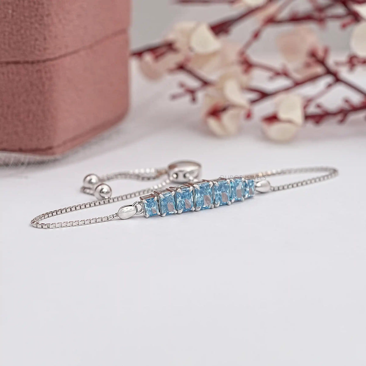 Fancy Color Diamond Chain Bracelet Bracelet