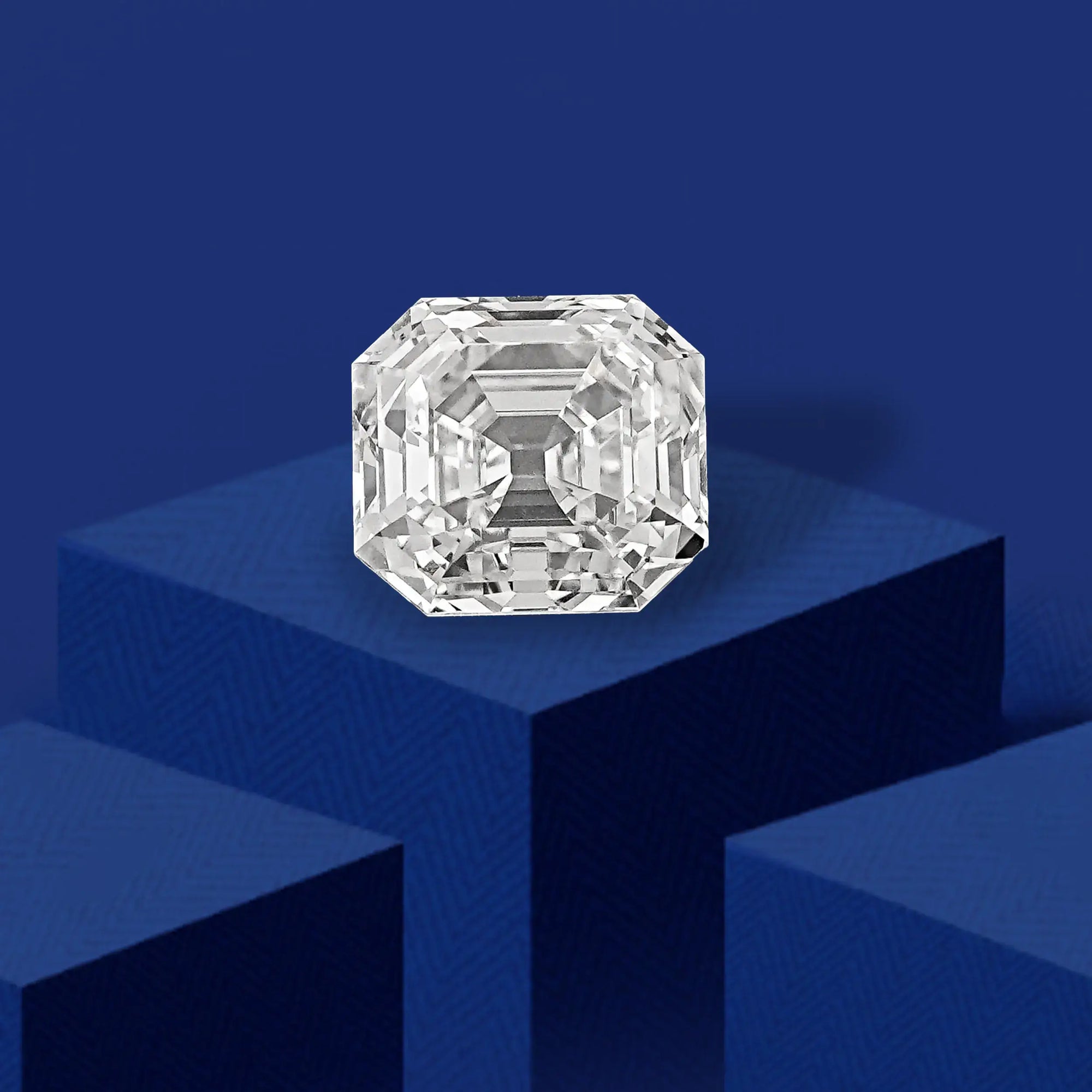Stunning Asscher Cut Lab-Grown Diamond