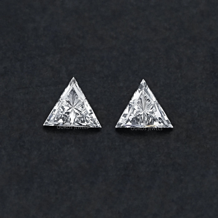 Trilliant Cut Matching Lab Grown Diamonds