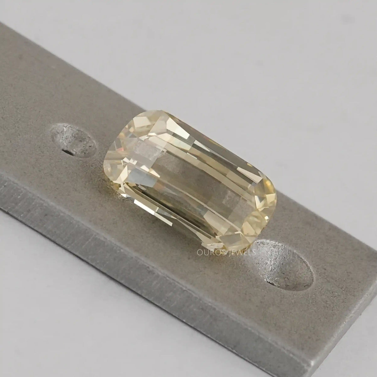 Yellow Modified Cut Lab Grown Diamond Loose