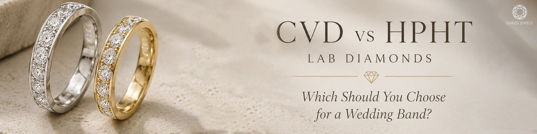 CVD vs HPHT Lab Diamonds: Which Should You Choose for a Wedding Band?