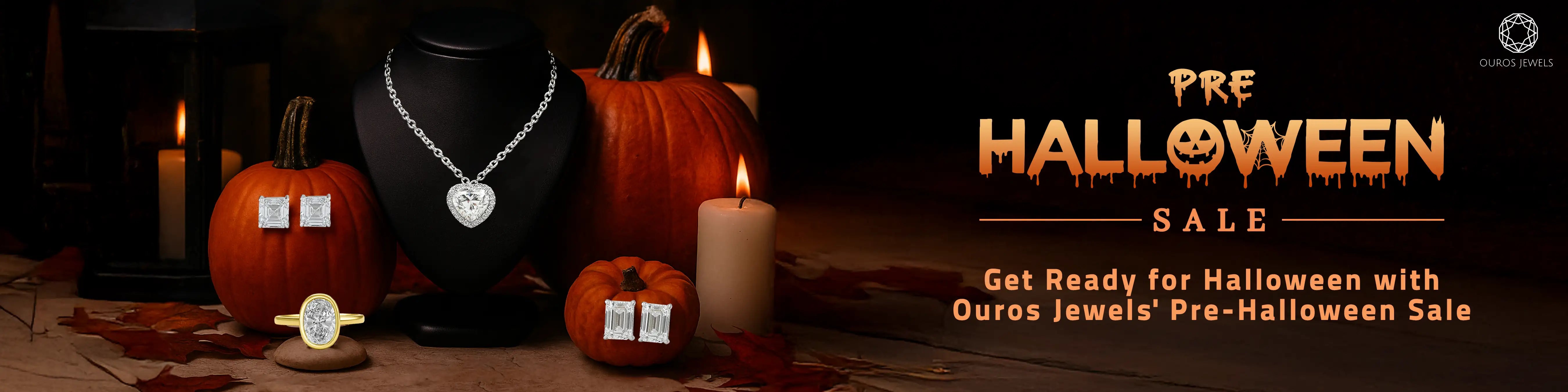 Image showing Pre Halloween Lab-Grown Diamond Jewelry Sale at Ouros Jewels