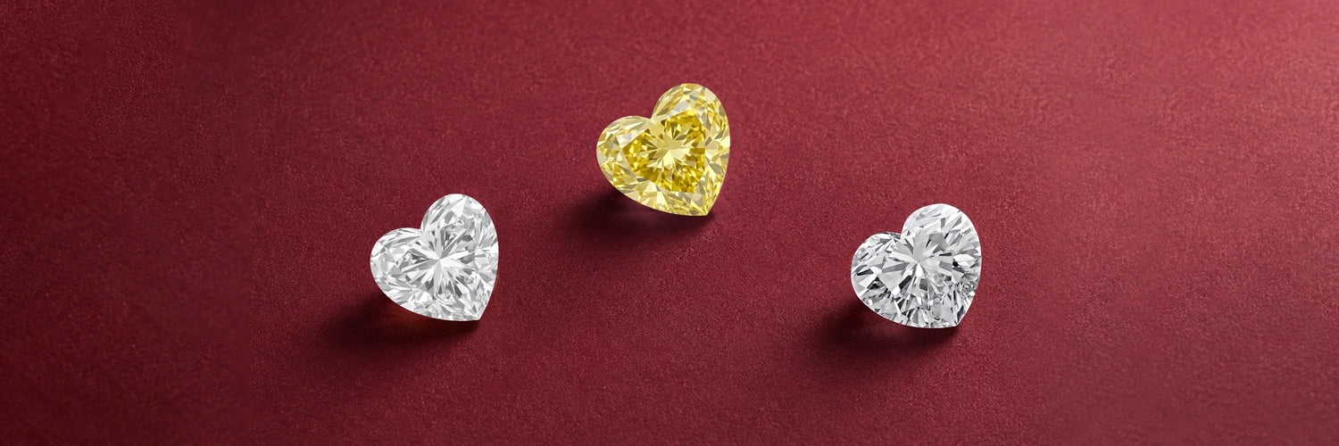 Heart Shaped Lab Grown Diamonds – Ethically Created, Certified & Brilliant | Ouros Jewels