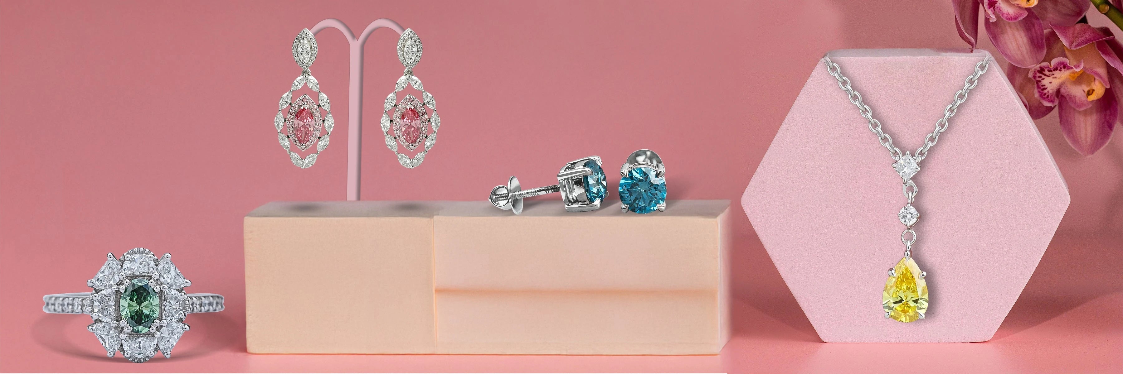 Colored Diamonds Jewellery