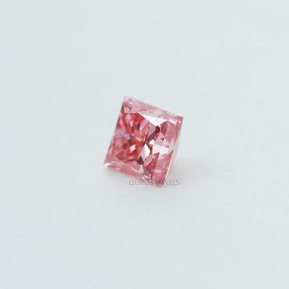 0.32 Carat Each Pink Princess Lab Grown Diamond