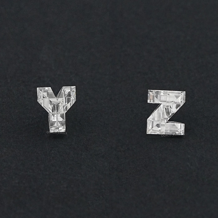 Loose Alphabet Cut Lab Grown Diamonds