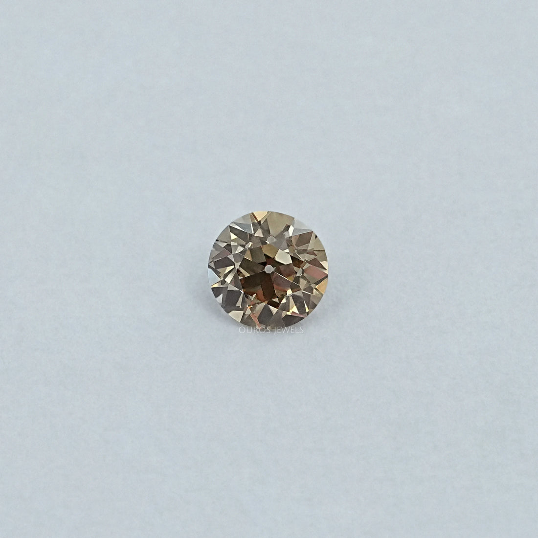 1.04 CT Old European Round Champagne Diamond Loose