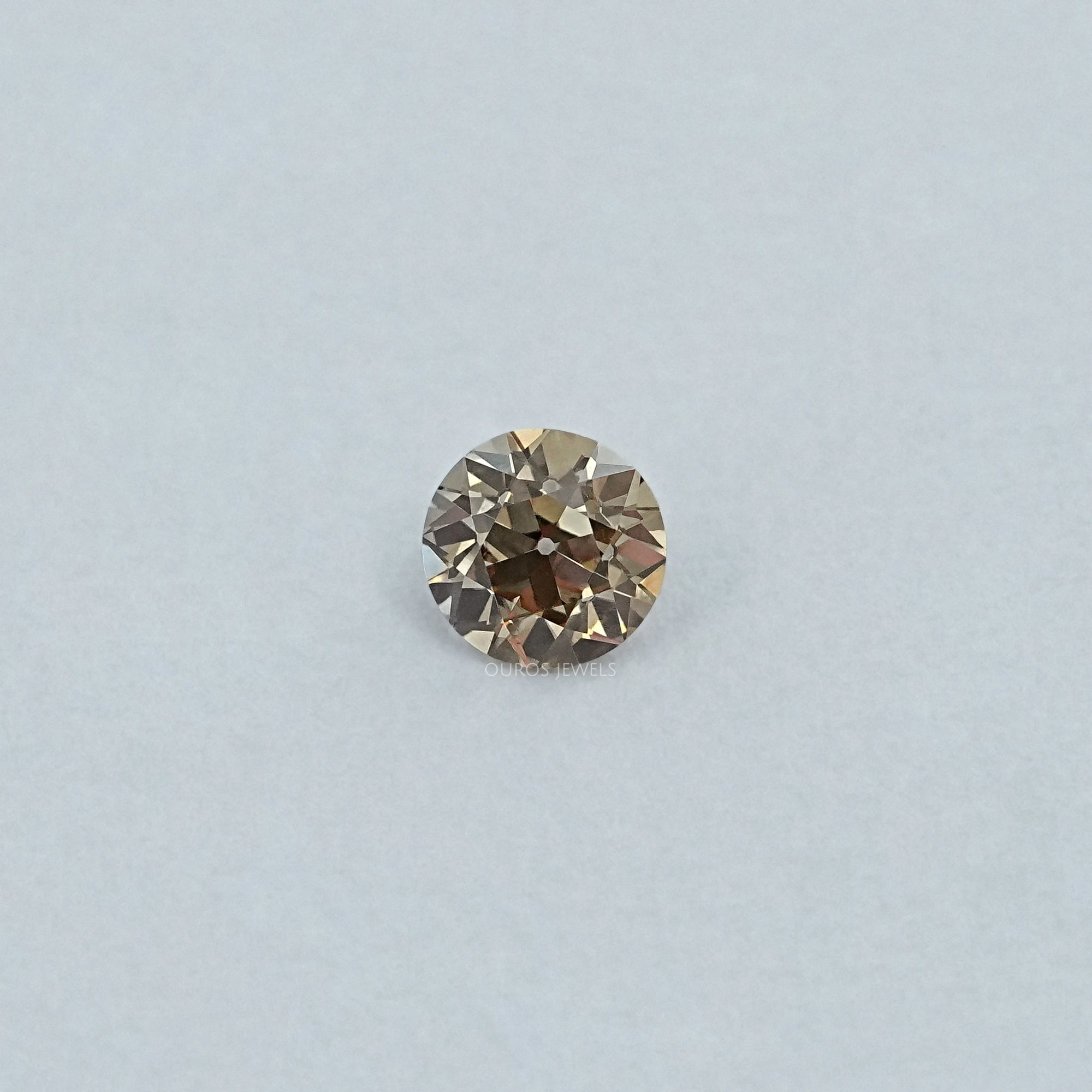 1.04 CT Old European Round Champagne Diamond Loose
