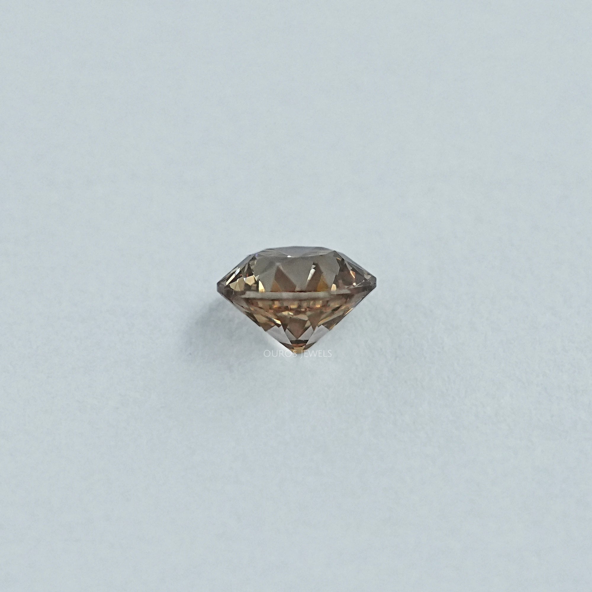 1.04 CT Old European Round Champagne Diamond Loose