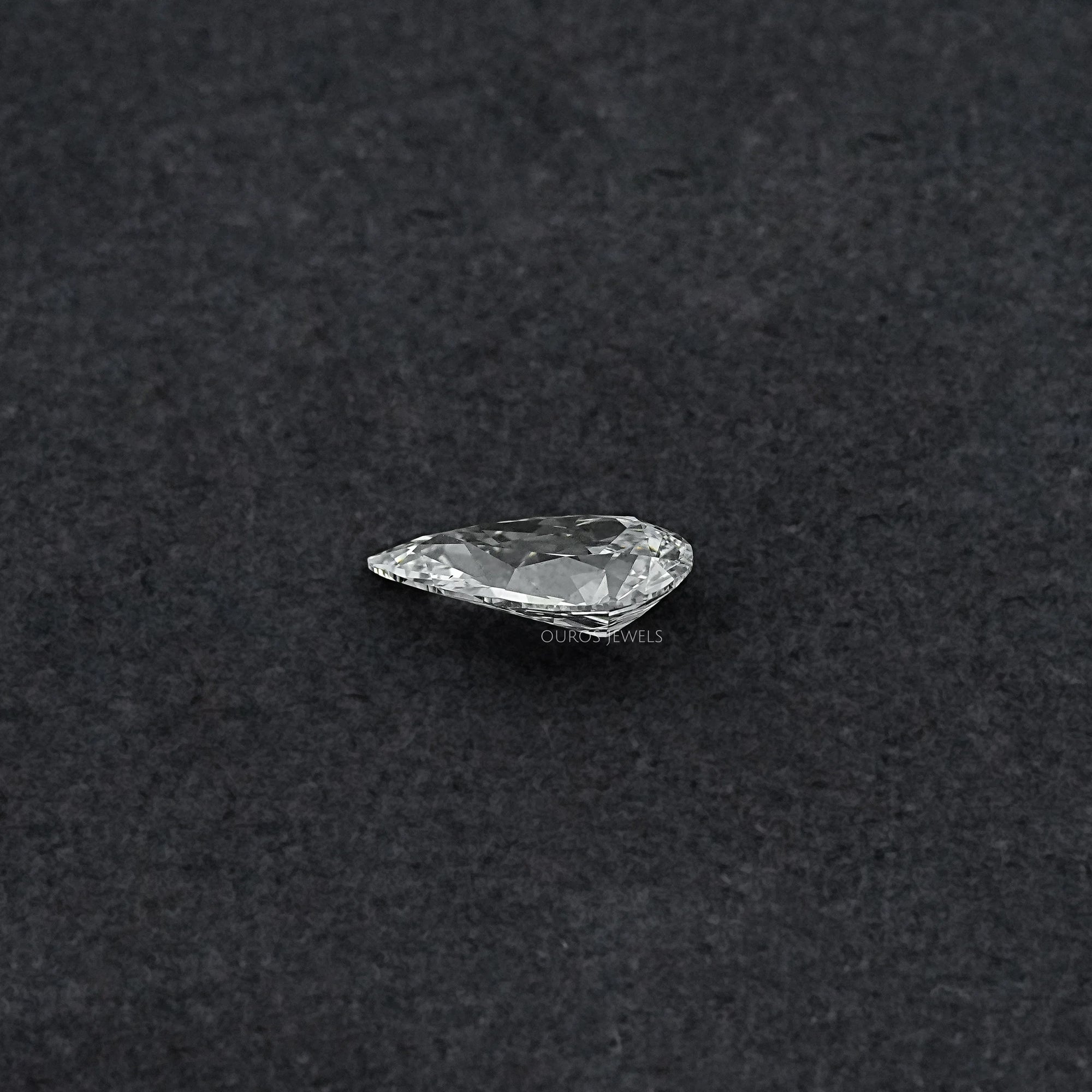 2.10 CT Old Mine Pear Cut Lab Grown Loose Diamond Loose