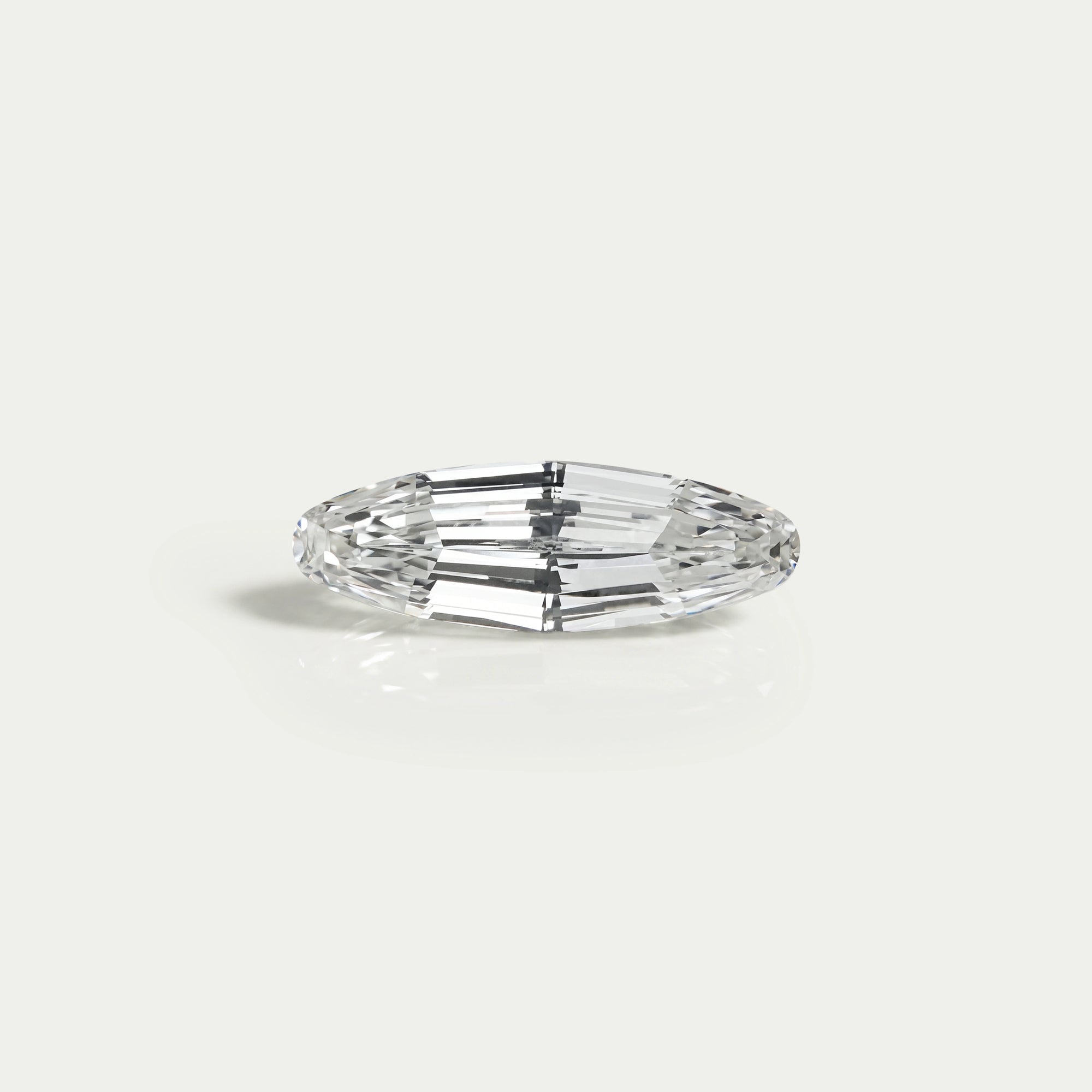 Step Cut Elongated Oval Diamond