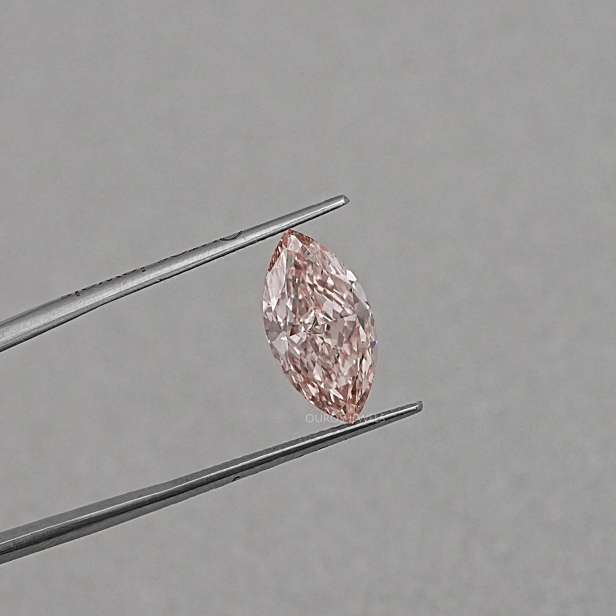 4.00 CT Fancy Pink Marquise Cut Lab Diamond