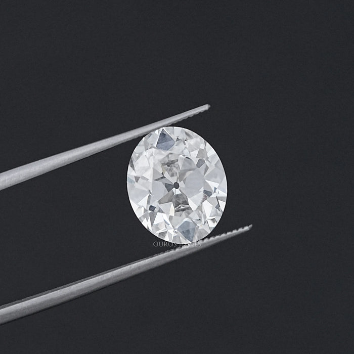 Old Mine Oval Cut Lab Grown Diamond 