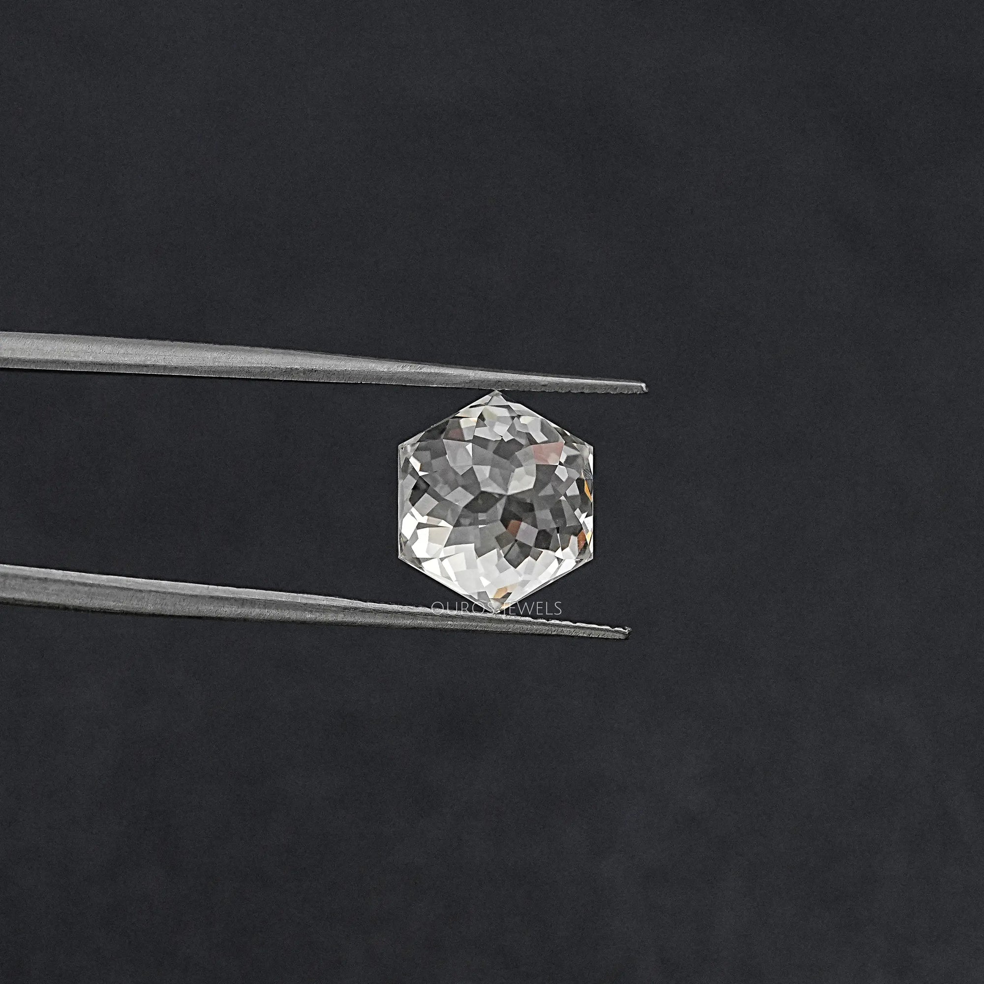 Portuguese Hexagon Cut Lab Diamond Loose