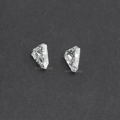 Arrow Cut Lab Diamond Pair Loose