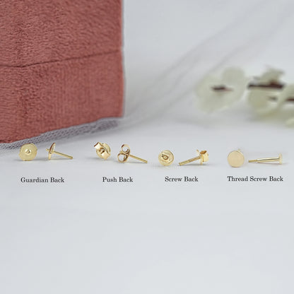 Types Of Earring Backs For Diamond Earrings