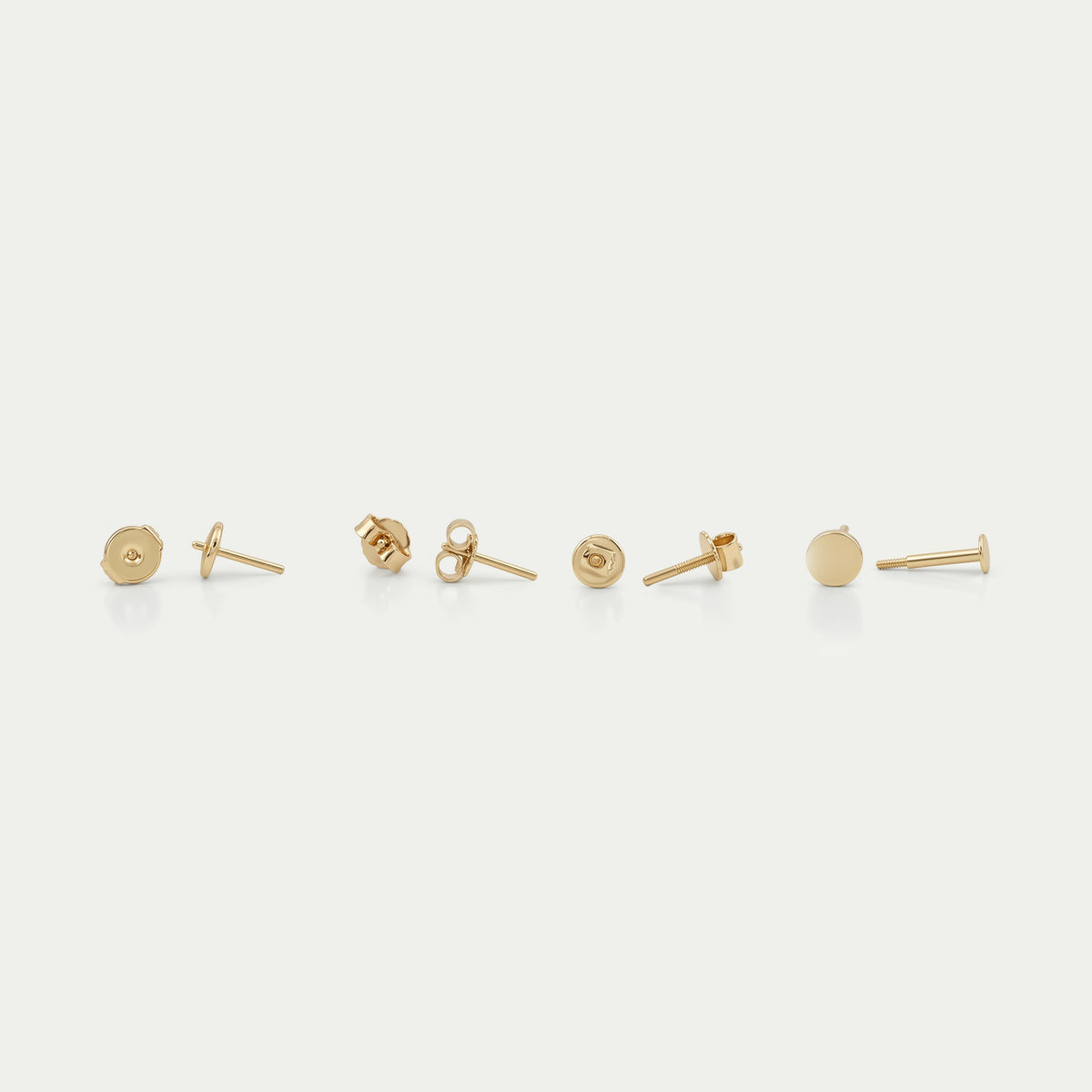 Princess Cut Lab Grown Diamond Stud Earring