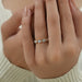East West Bezel Pear Diamond Band Ring
