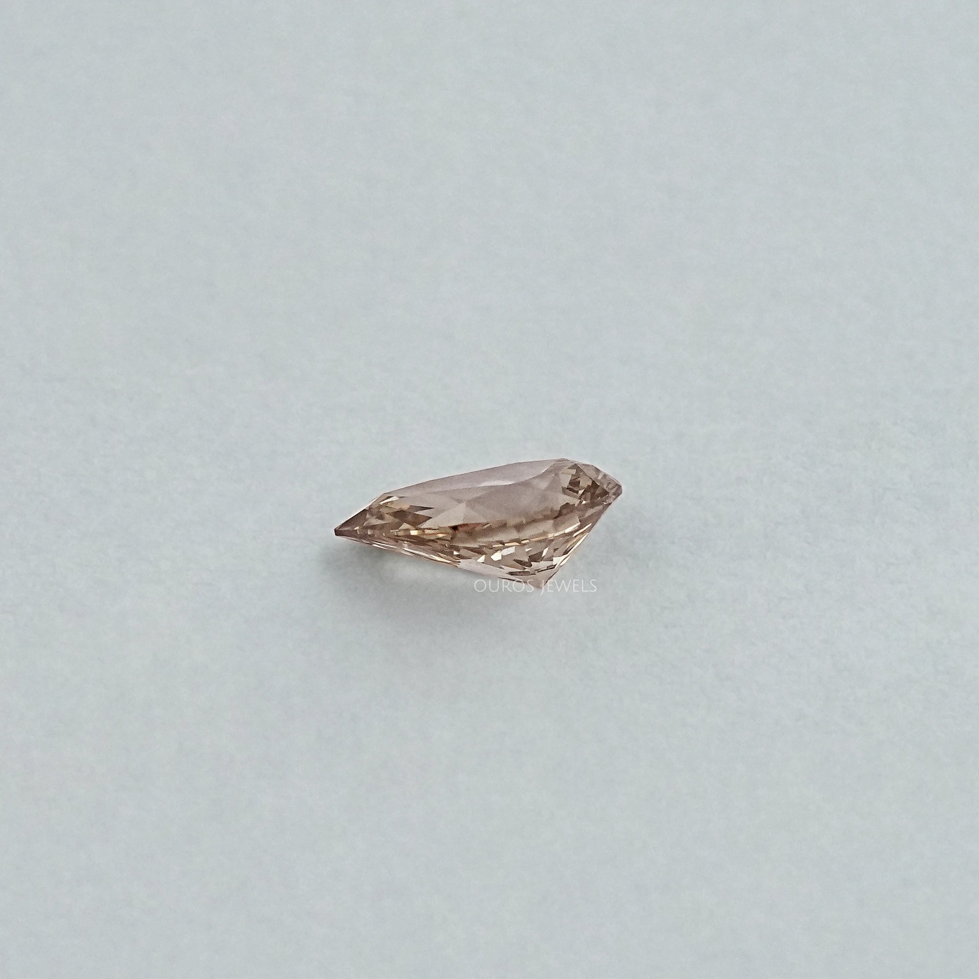 Brown Pear Loose Lab Grown Diamond Loose
