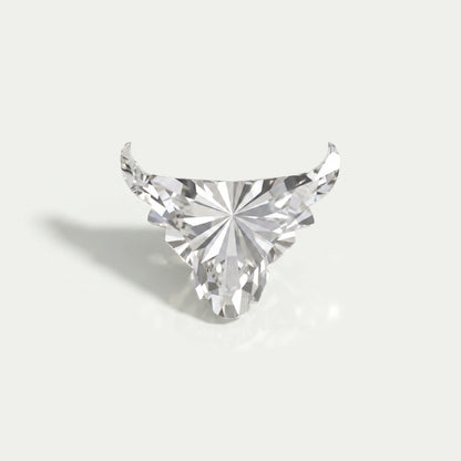 Antique Shape Bull Cut Lab Grown Diamond Loose