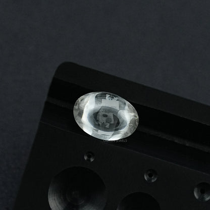 Cabachon Oval Lab Grown Loose Diamond Loose