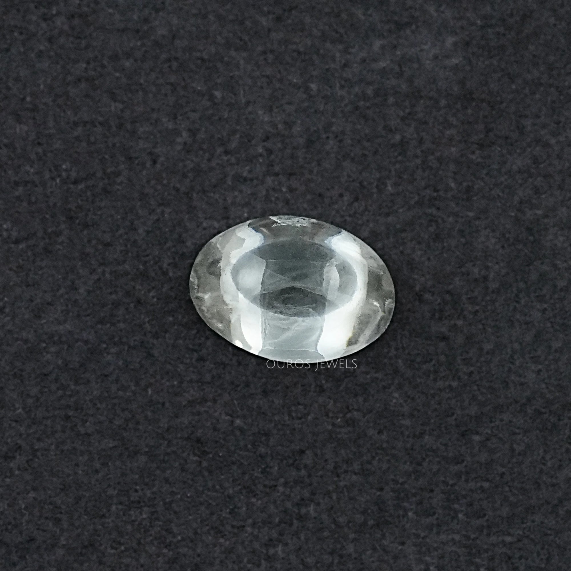 Cabachon Oval Lab Grown Loose Diamond Loose