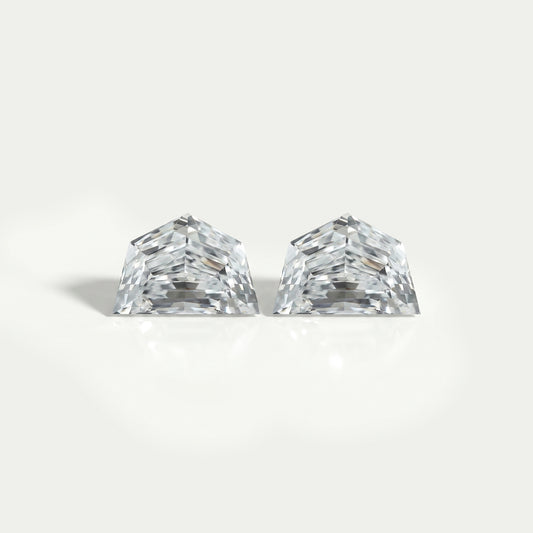 Cadillac Shape Lab Grown Matching Pair Diamond Loose