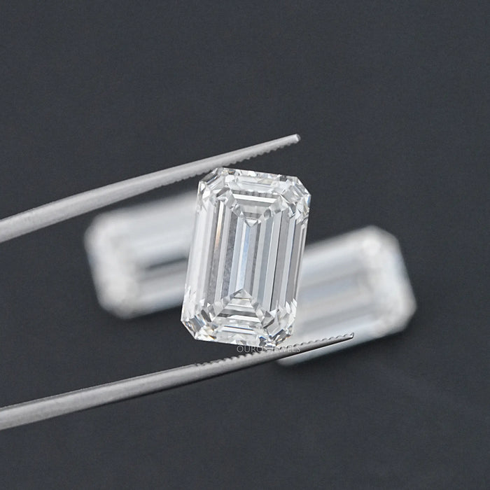 IGI Certified Emerald Cut Lab Grown Diamond 