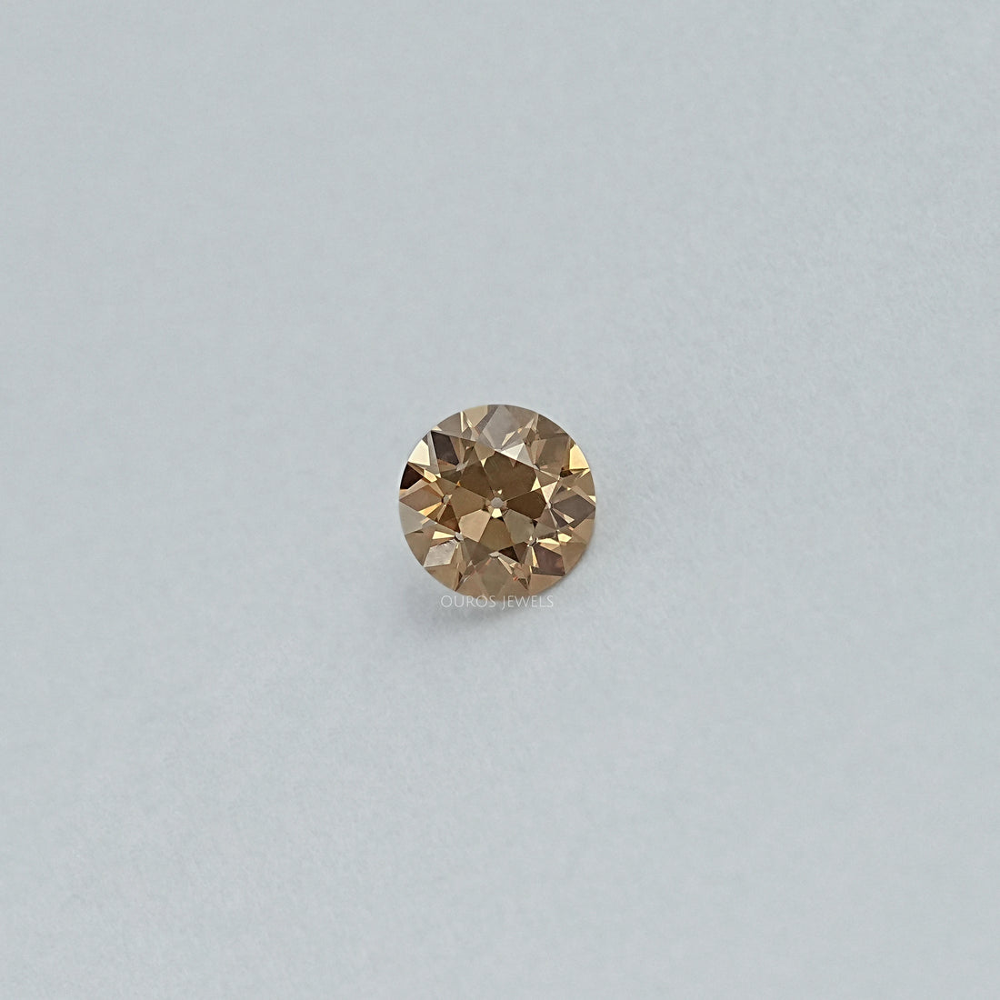 Champagne Old European Round Cut Dimaond Loose Loose